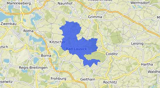 Bodenrichtwertkarte Bad Lausick